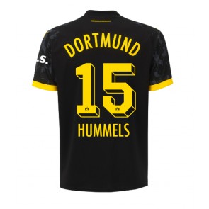 Borussia Dortmund Mats Hummels #15 Bortatröja Dam 2023-24 Kortärmad